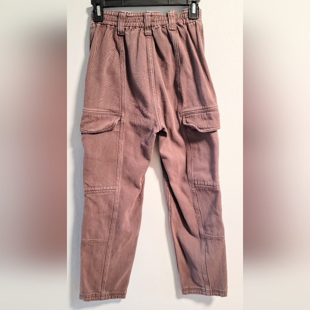 XS PacSun Brownie Utility Cargo Pants High Rise Baggy Wide Leg Relaxed Chunky - Picture 5 of 10